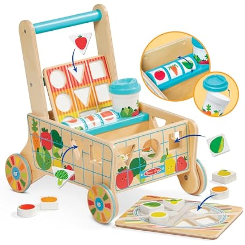 Melissa & Doug Wooden Grocery Cart Toy Review: More Than Just Fun