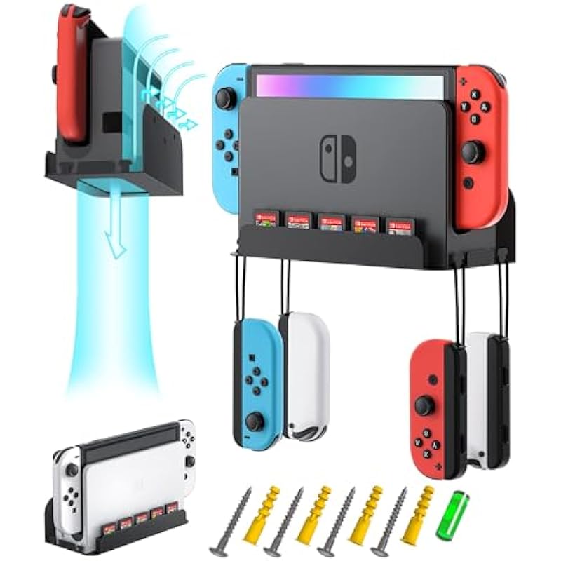 Transform Your Gaming Setup with ZAONOOL's Wall Mount for Nintendo Switch