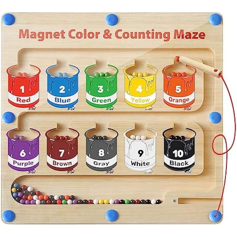 BainGesk Magnetic Color and Number Maze Review: The Perfect Blend of Fun and Learning