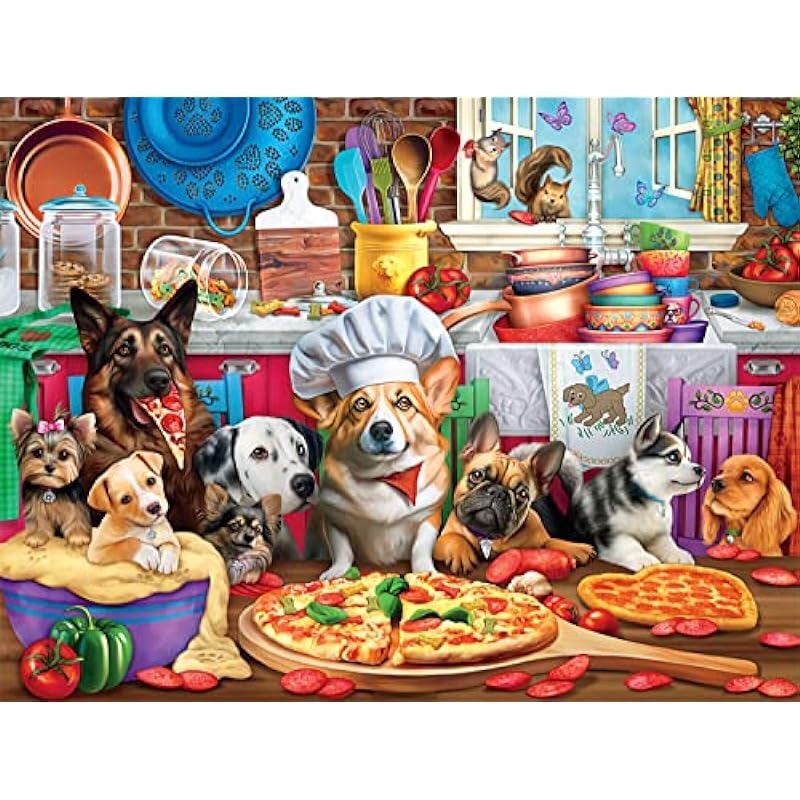 Buffalo Games - Pizza Time Pups Puzzle Review: A Must-Have for Puzzle Lovers