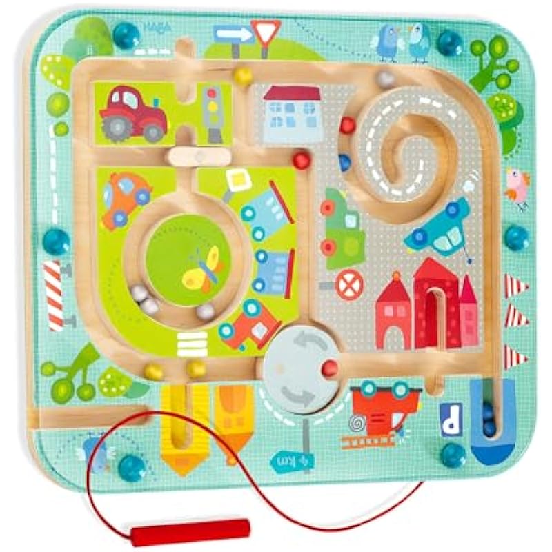 HABA Town Maze Magnetic Puzzle Game Review: Fun & Educational Toy