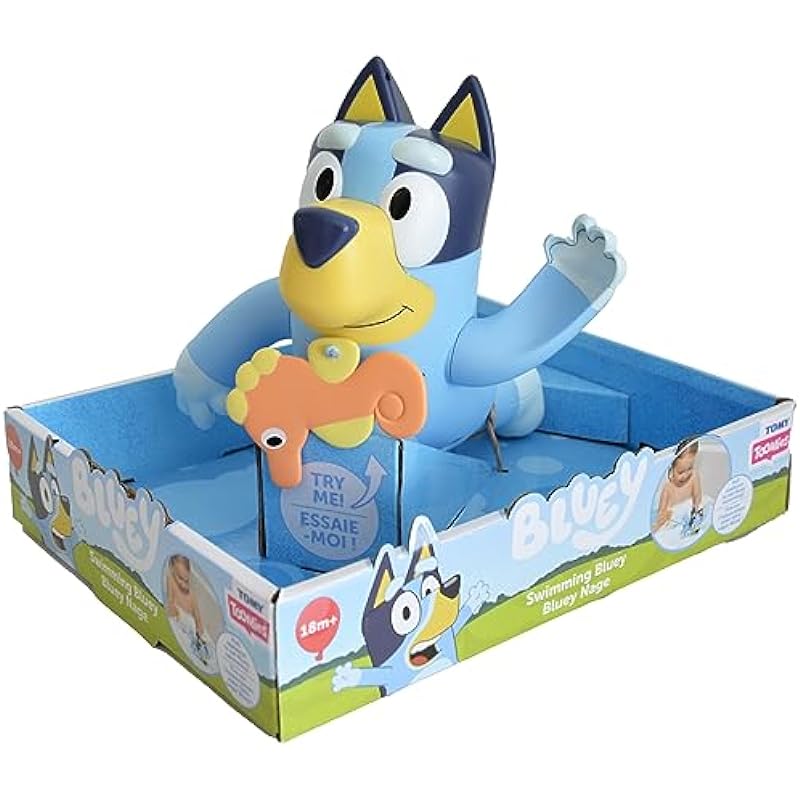 Tomy Toomies Swimming Bluey Bath Toy Review: Making Bath Time a Blast!