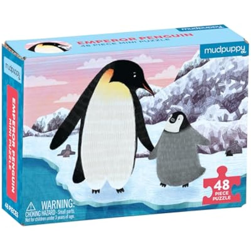 Mudpuppy Emperor Penguin Mini Puzzle Review: Fun & Educational for Kids