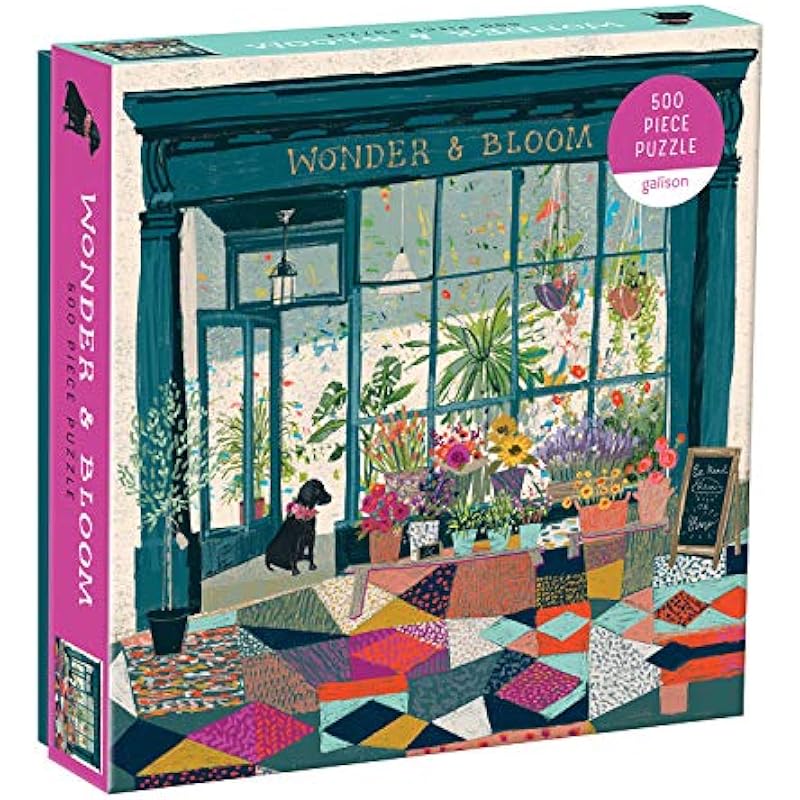 Galison Wonder & Bloom 500 Piece Puzzle Review: A Delightful Challenge