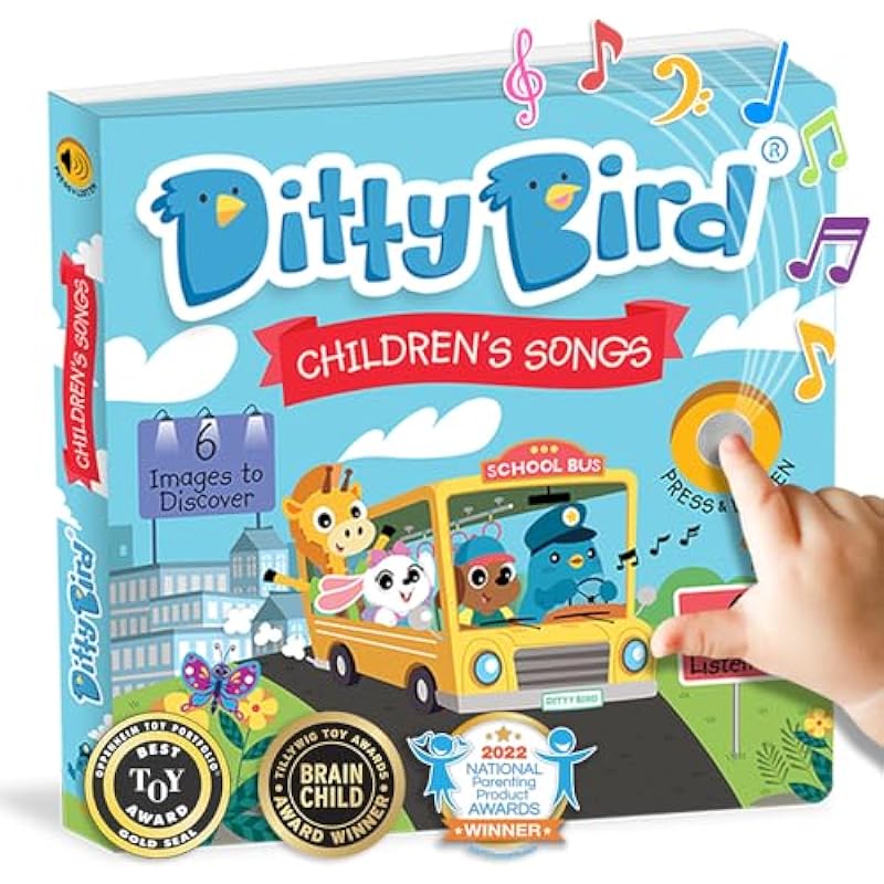 Ditty Bird Musical Books Review: A Symphony of Learning and Fun for Toddlers