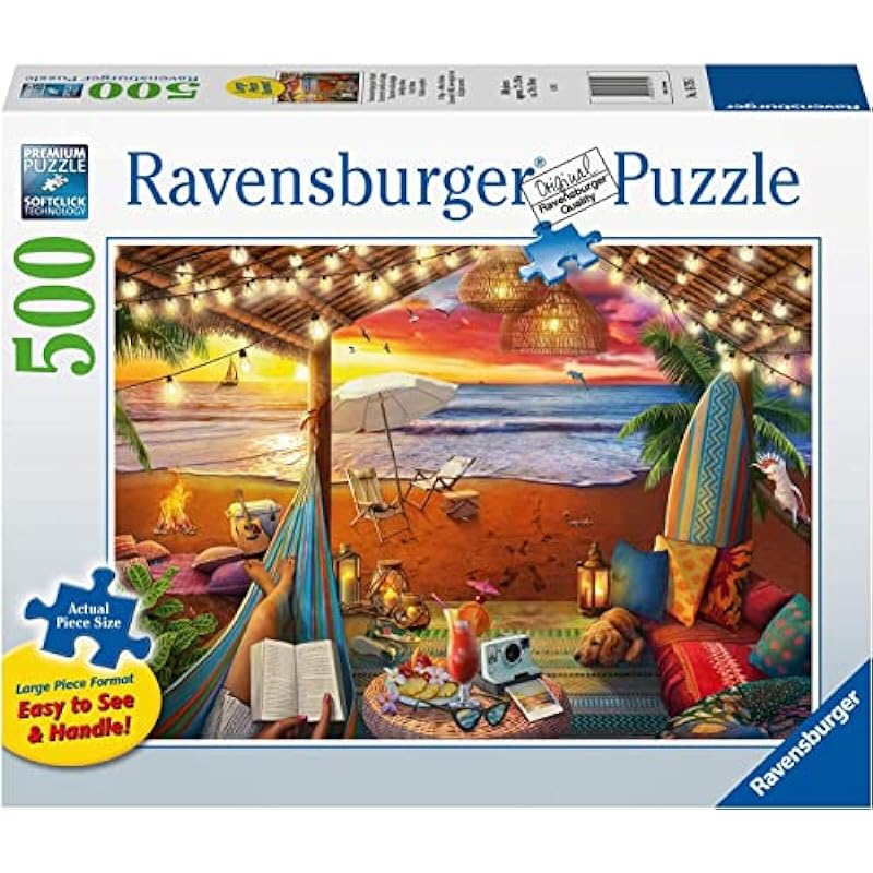 Ravensburger 16795 Cozy Cabana Puzzle Review: A Tranquil Escape