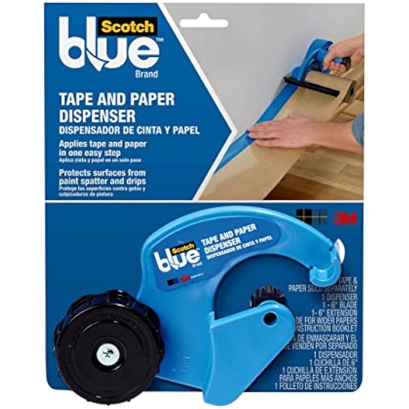 ScotchBlue Painter's Tape and Paper Dispenser Review: A Must-Have for DIYers