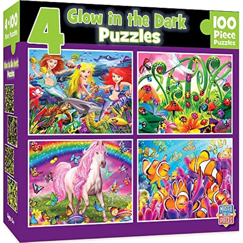 MasterPieces Puzzle Set Review: Glow-in-the-Dark Fun for Kids