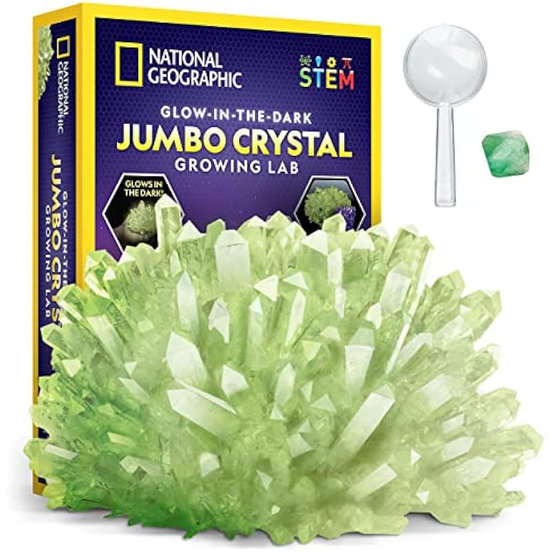 National Geographic Jumbo Crystal Growing Kit Review: A Magical Science Adventure