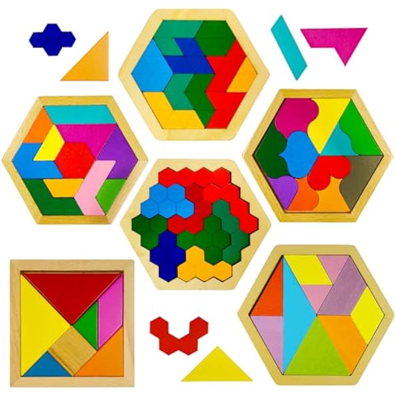 YUQILIN Wooden Tangrams Puzzle Review: Fun, Educational, and Durable