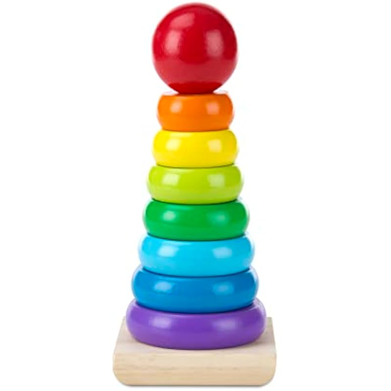 Melissa & Doug Rainbow Stacker Review: A Treasure in Early Childhood Play