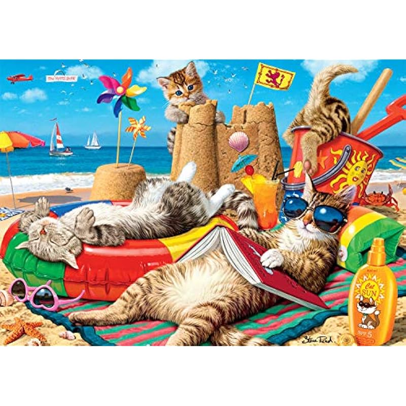 Buffalo Games Beachcombers 300 Piece Puzzle Review