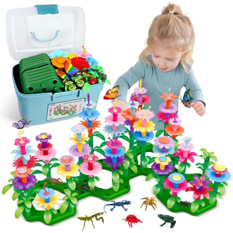 156PCS Insect Flower Garden Building Set: A Must-Have Toy for Creative Toddlers