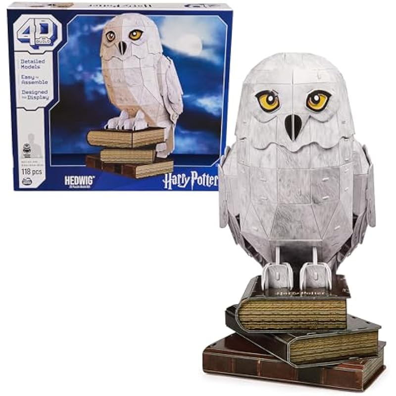 4D Build Harry Potter Hedwig 3D Puzzle - A Magical Experience