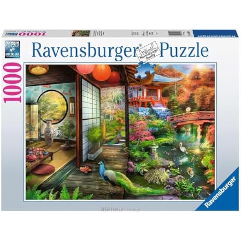 Ravensburger Kyoto Japanese Garden Teahouse Puzzle Review