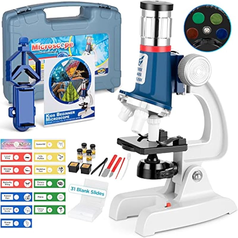Exploring Tiny Wonders: A Review of the 58-pcs Microscope Kit for Kids by Uarzt