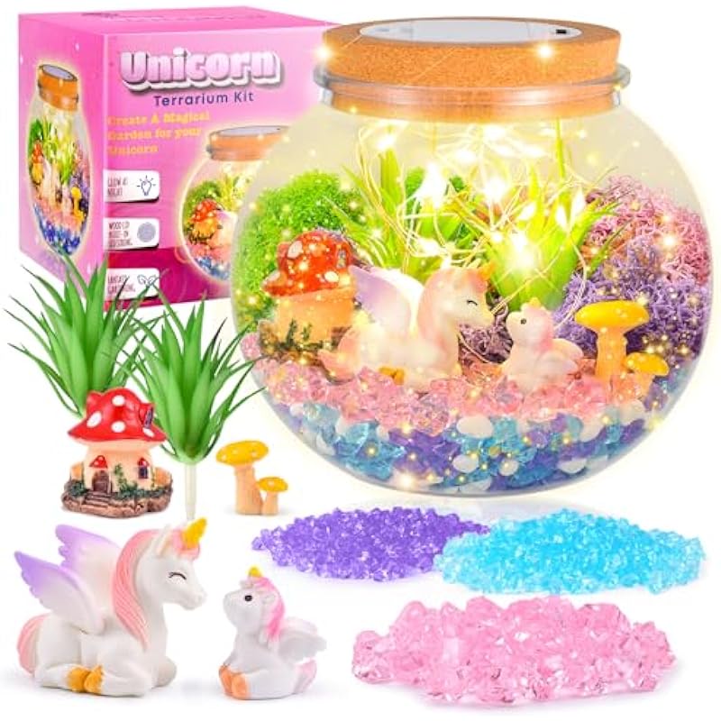 Unicorn Terrarium Kit Review: A Magical Crafting Experience for Kids