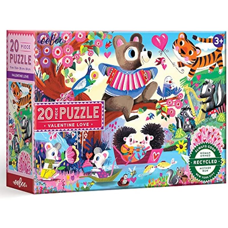 eeBoo: Valentine Love 20 Piece Puzzle for Kids - An In-Depth Review