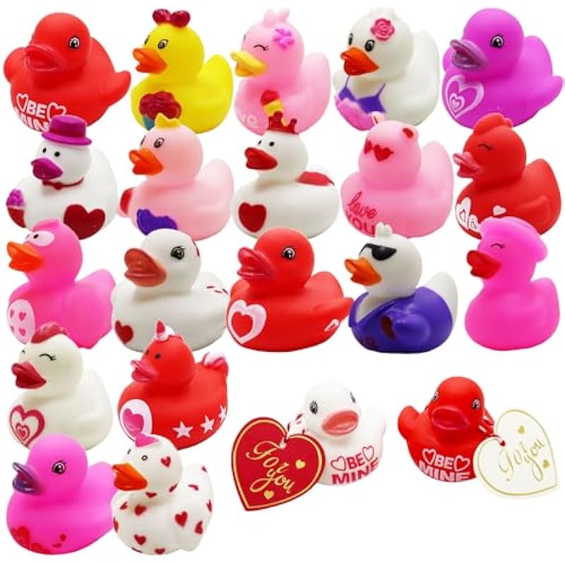 Valentine's Day Rubber Ducks: The Perfect Party Favor and Gift