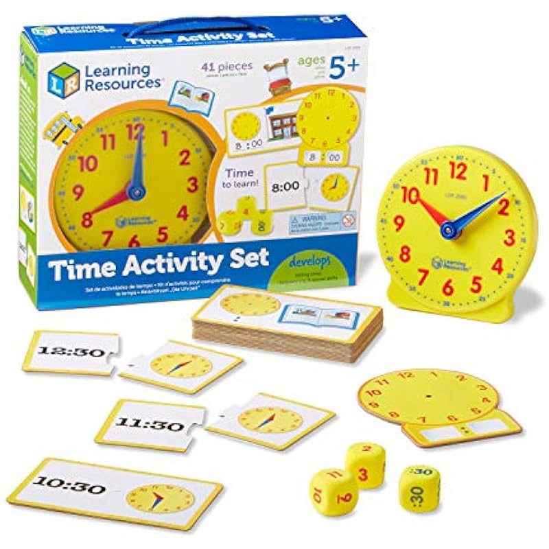 Mastering Time-Telling Skills with Learning Resources Time Activity Set: An In-Depth Review