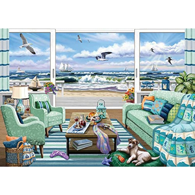 Ravensburger Beachfront Getaway 1000 Piece Puzzle Review