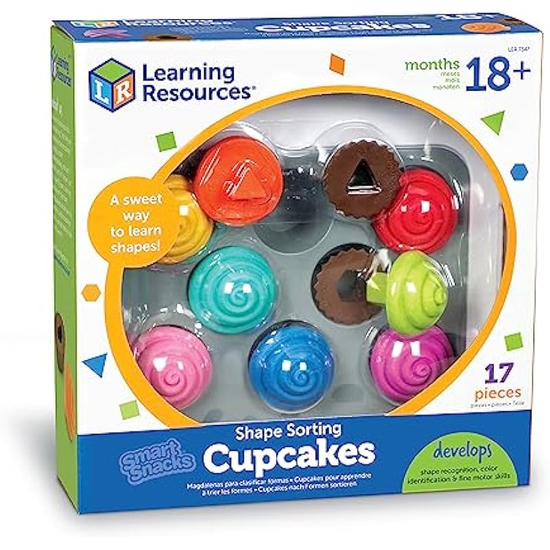 Shape Sorting Fun: A Detailed Review of Learning Resources Smart Snacks Cupcakes