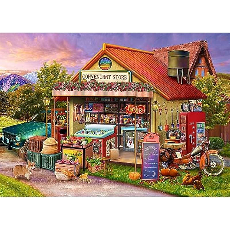 HUADADA Jigsaw Puzzles for Adults Review: Vibrant and Engaging