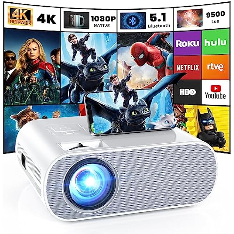 HOMPOW 1080P Full HD Bluetooth Projector: A Comprehensive Review
