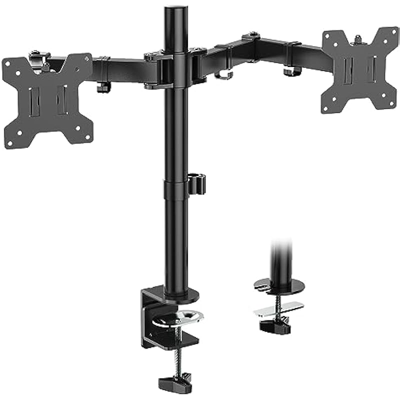 Transform Your Workspace: A Review of the WALI Dual Monitor Desk Mount M002