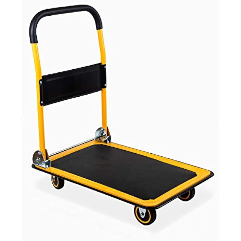 MaxWorks 80877 Foldable Platform Truck Push Dolly: The Ultimate Moving Solution Reviewed