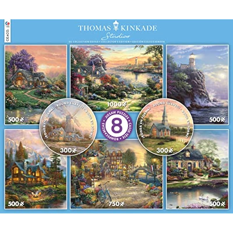 Ceaco 8 in 1 Multipack Jigsaw Puzzles: A Complete Review