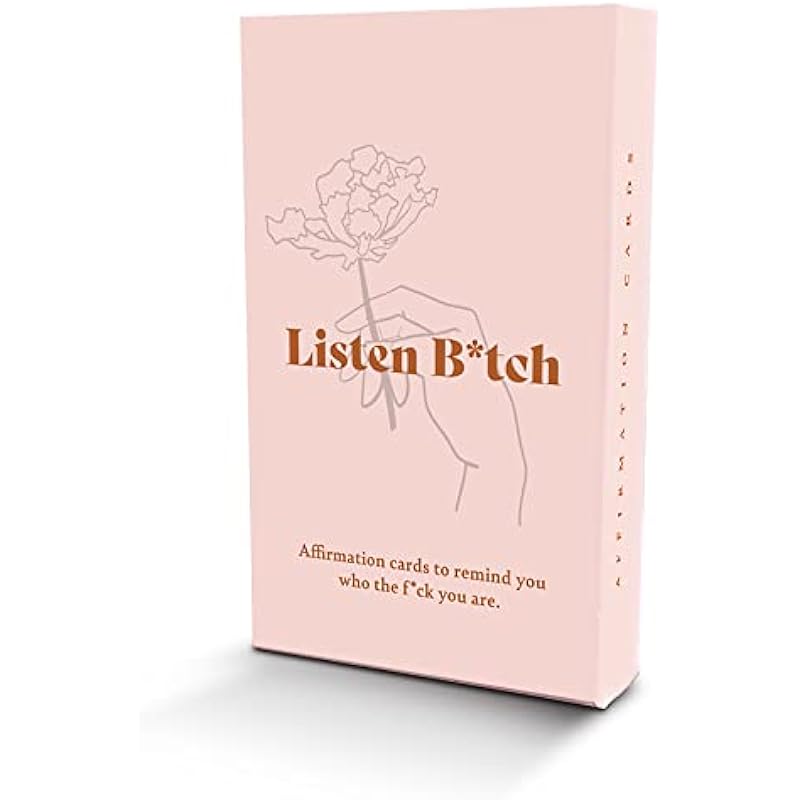 Listen B*tch Affirmation Cards Review: Empowerment with Attitude