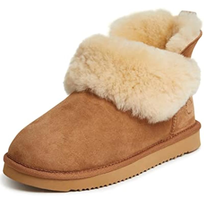 Dearfoams Women's Fireside Shearling Boot Slippers Review: A New Standard in Comfort