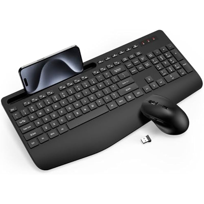 Revolutionize Your Workspace with Trueque Wireless Keyboard and Mouse Combo