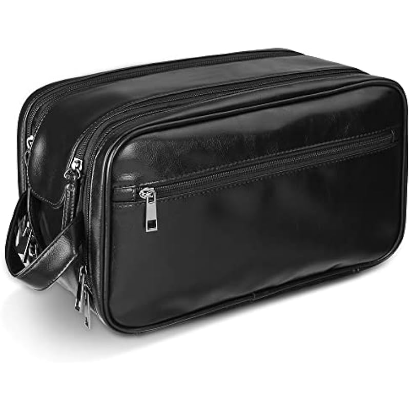 BNSPOCKET Personalized Leather Travel Toiletry Bag: A Must-Have for Travelers