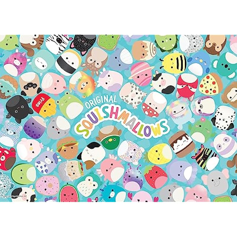 Buffalo Games Squishmallows Friends 300 Piece Puzzle Review