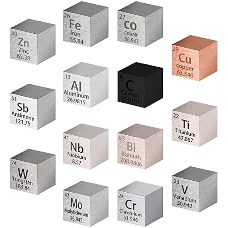 14 Piece Element Cube Set Review - Ripeng's Masterpiece for Science Lovers