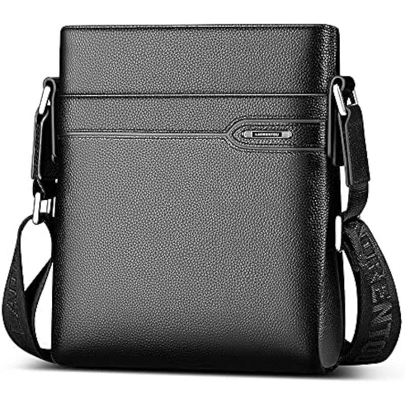 LAORENTOU Men's Genuine Leather Shoulder Bag Review: The Perfect Blend of Style and Functionality
