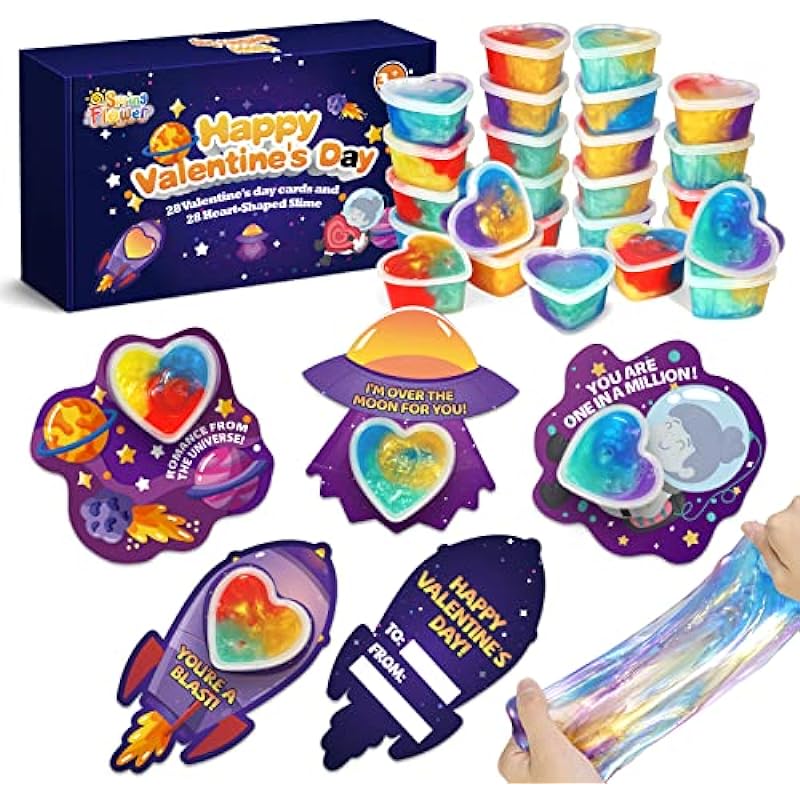 Galaxy Slime with Valentine's Cards Review: A Cosmic Gift for Kids