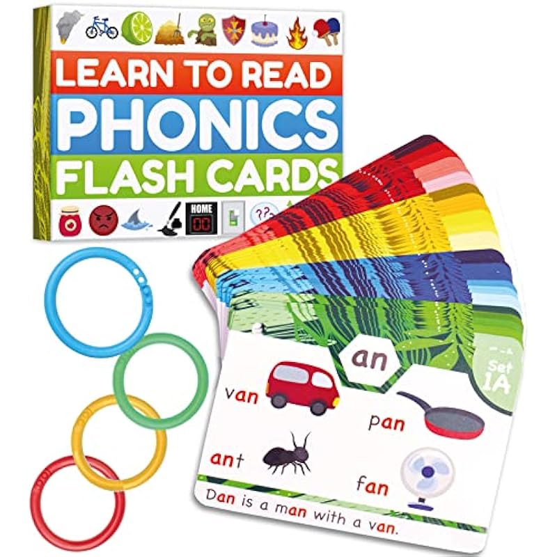 Unlocking the World of Reading: A Review of Phonics Flash Cards by THE BAMBINO TREE