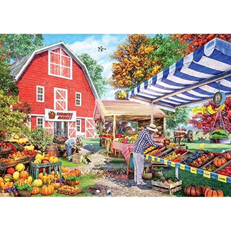 Buffalo Games - Grandpa's Farm Market 500 Piece Jigsaw Puzzle Review