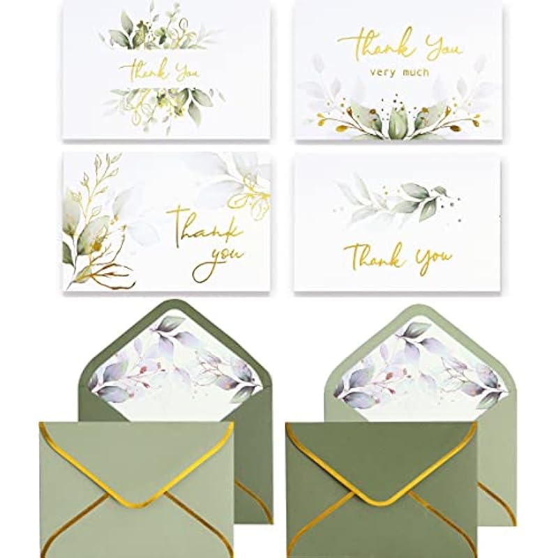 Winoo Design Gold Thank You Cards Review: Elegance in Every Note