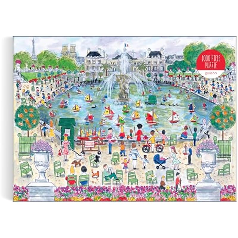 Galison Springtime in Paris 1000 Piece Puzzle Review