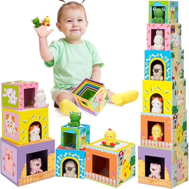 Aigybobo Farm Animal Sorting and Stacking Blocks Review: A Must-Have Toddler Toy