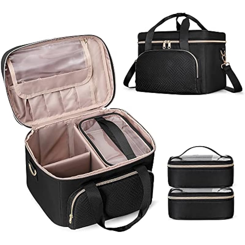 Prokva Travel Makeup Bag Review: Ultimate Travel Cosmetic Organizer