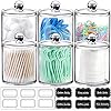 6 Pack of 12 Oz. Qtip Dispenser Apothecary Jars Review