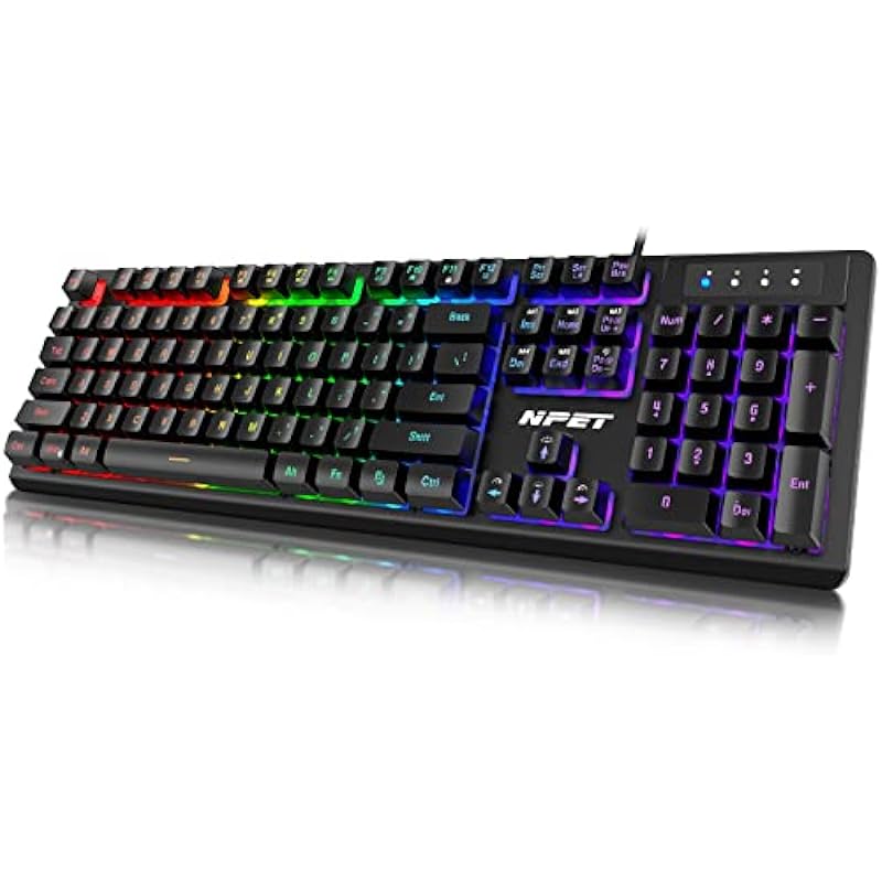 NPET K10 Wired Gaming Keyboard Review: Enhancing Your Gaming Experience