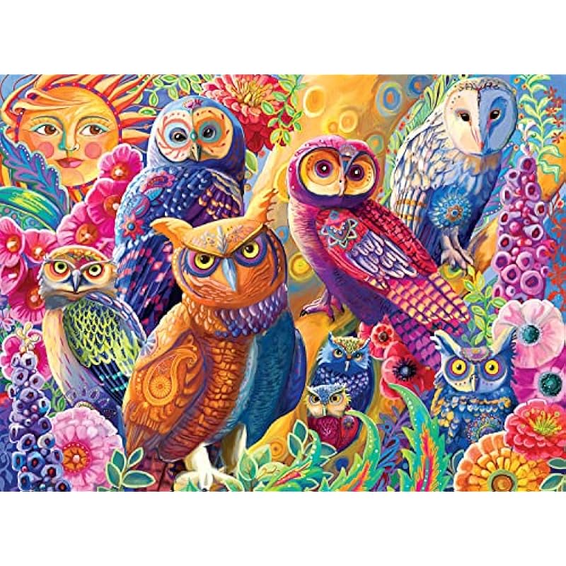 Buffalo Games Owl Autonomy Puzzle Review - A 1000 Piece Challenge