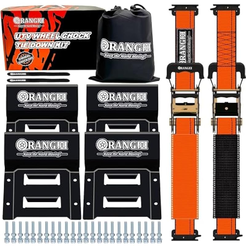 ORANGEE® Wheel Chock Tie Down Kit Review: Secure Your Transport