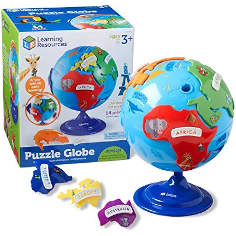 Learning Resources Puzzle Globe Review: A World of Fun and Learning